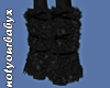Black Winter Fur Boots