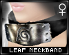 !T Leaf neckband [F]