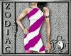 Tgirl Striped Fushia