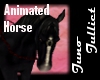 Animated Black Horse