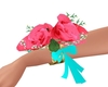Pink and Teal Wrist
