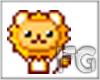 {FG} Tiny Lion Sticker