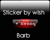 Vip Sticker Senny
