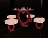 Heart Table - Pink