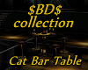 $BD$ Cat Bar Table