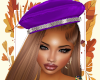 Fall Feels Purple Beret