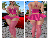 Conjunto Playboy Rosa