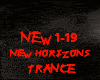 TRANCE-NEW HORIZONS