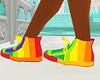 *&AA Rainbow Shoes