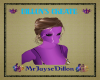 (JD) Purple Furry Head