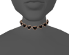 Choker Heart Black