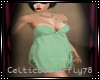 Flirty Green Angel Dress