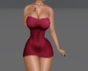 Rose Red Cocktail Dress