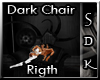 #SDK# Dark Chair Right