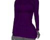 .M. Knitted Dress-Purple