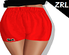 ZRL - RED SHORT LACOST