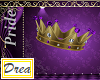 Pride- Purple King Crown