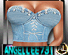 DOUBLE DENIM BEADED SET
