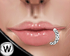 !V.Lip piercing diamond