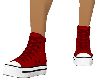 Red Converse Red Laces