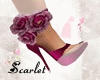 Say! Sandal Purple Roses