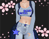 Bad Girl Star Blue Set