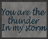 Thunder In My Storm DER