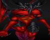 Roaring Demon Devil Monsters Halloween Costume Black RED Monster