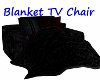 Blanket cuddle TV chair