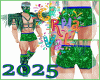 Carnaval2025 Shorts gree