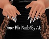 AL/Your Blk Nails