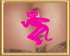 BELLY RING PINK CAT