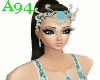 [A94] Turquoise tiara