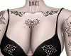 goth bra+tattoo