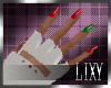 {LIX} X-Mas White Gloves