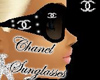 Black Chanel sunglasses