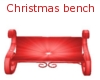 christmas bench