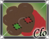 [Clo]Christmas Bear Paw