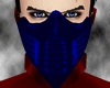 red/blue ninja mask