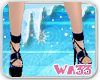 WA33 Gothic Blue Heels