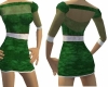 Marble Green Dress