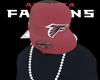 Falcons Fitted Red