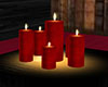 <<AX>> Candle Red Star