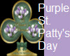 St Pattys Day purple