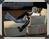 Couples Anim. Lounger