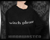 witch please sweater