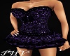 PHV Corset Dress Purple