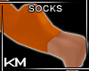 +KM+ Socks 3 Orange