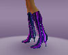 cool purple-pink boots.