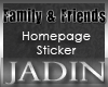 JAD Friends&FamilyStickr